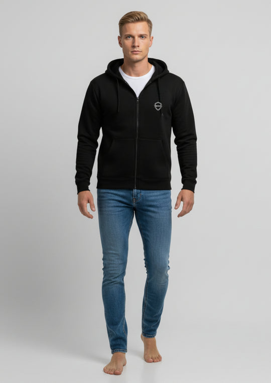 Sudadera Kangoroo Capucha con Cremallera Unisex