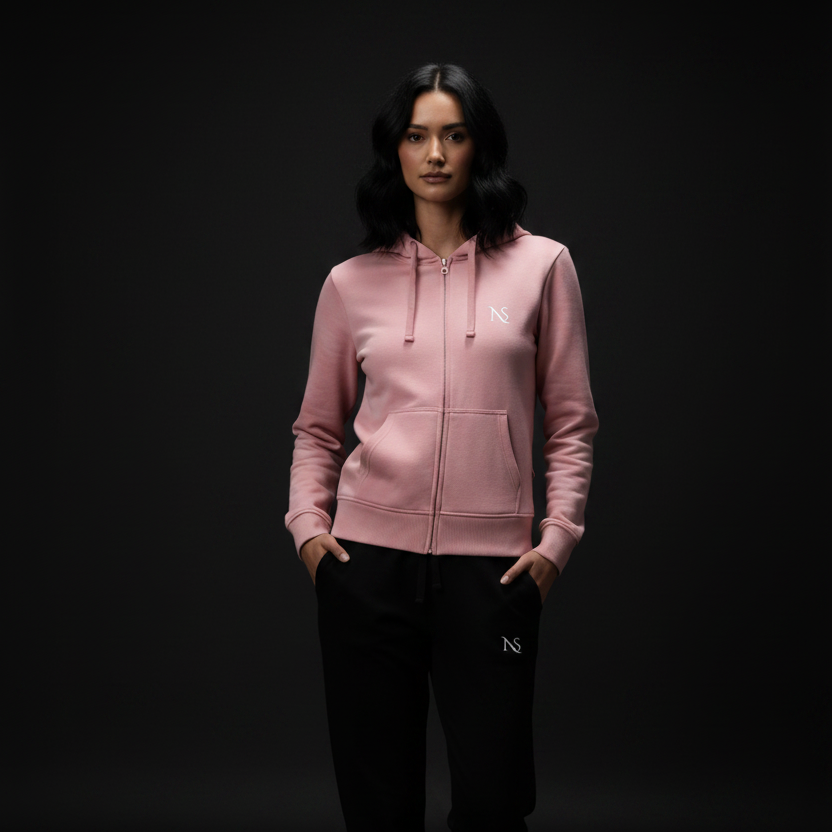 Chándal Deportivo formado por Sudadera con capucha y cremallera y Pantalón con puño