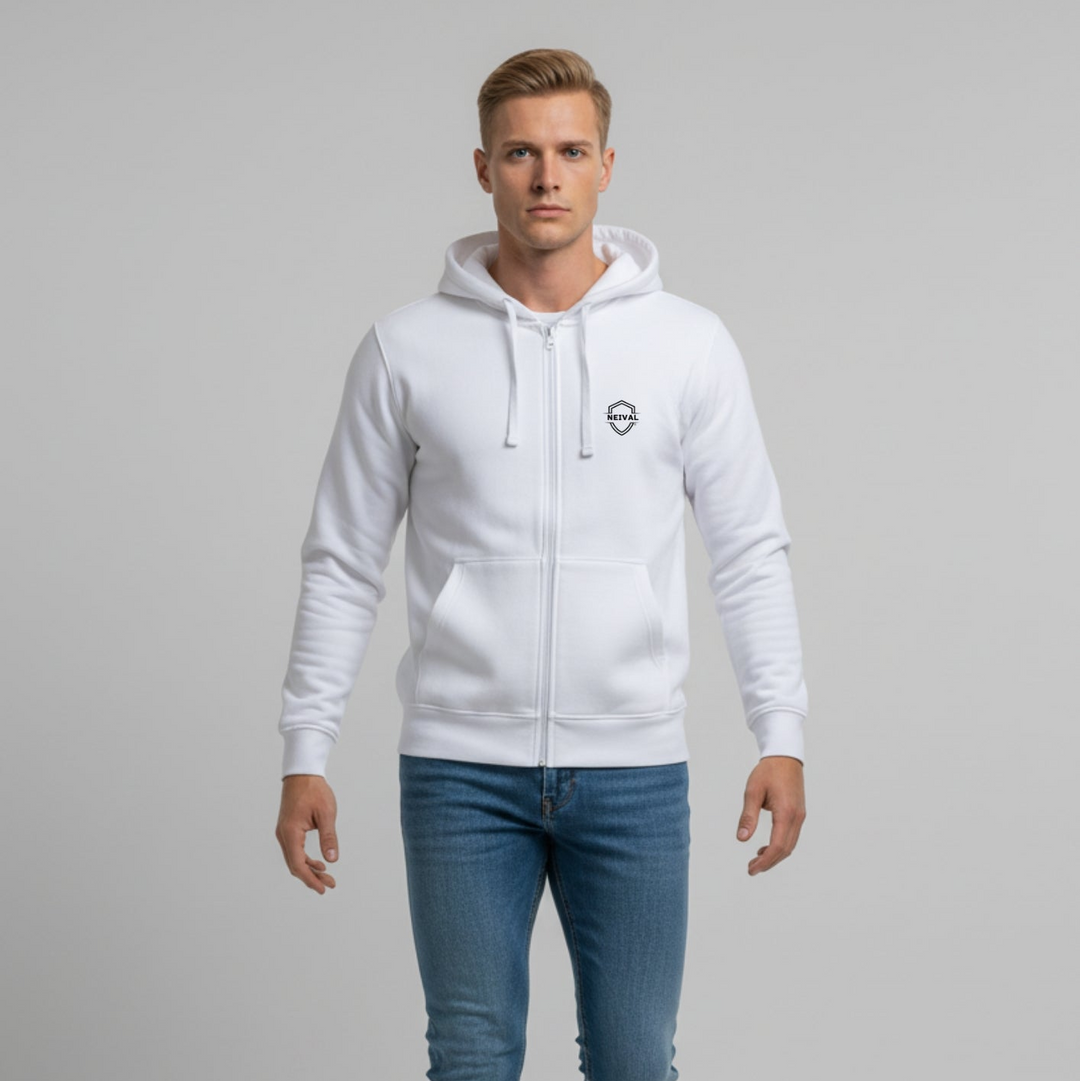 Sudadera Kangoroo Capucha con Cremallera Unisex