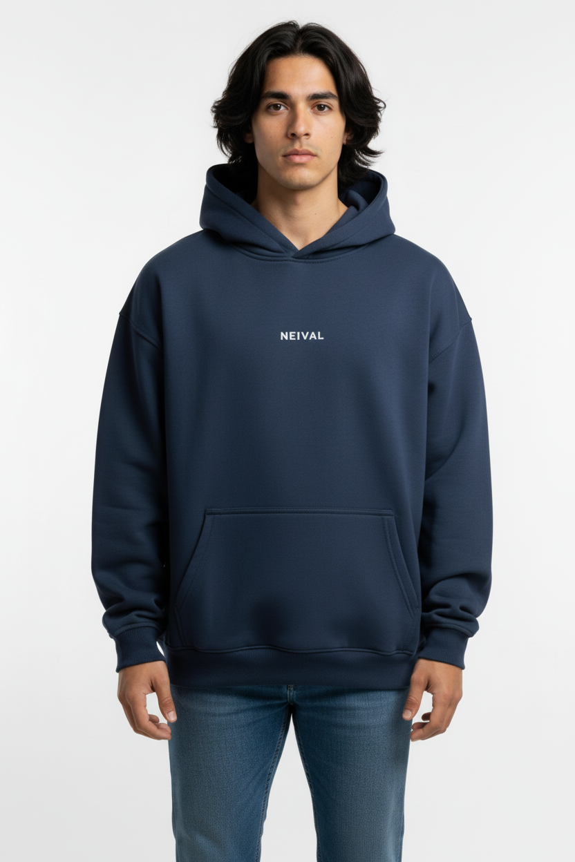 Sudadera Kangaroo Overside Capucha Únisex