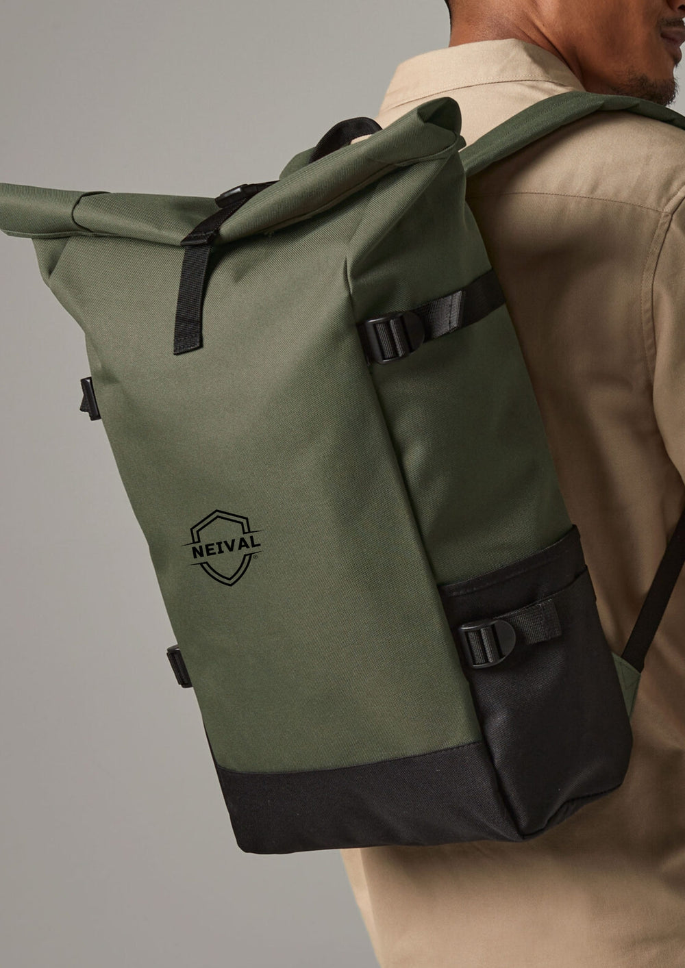 Bolsa Block Roll-Top Backpack