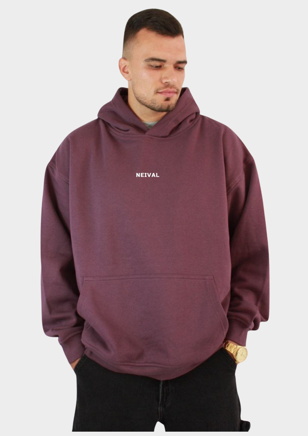 Sudadera Kangaroo Overside Capucha Únisex