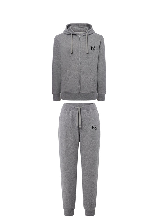 Chándal Deportivo formado por Sudadera con capucha y cremallera y Pantalón con puño