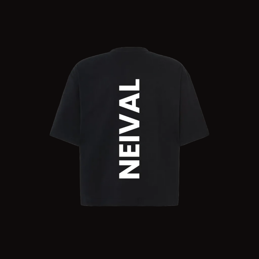 Pack 2 Camisetas Negra y Blanca Boxy