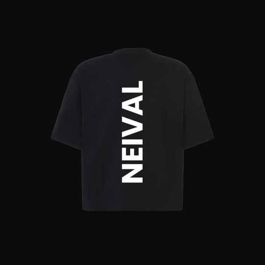 Pack 2 Camisetas Negra y Blanca Boxy