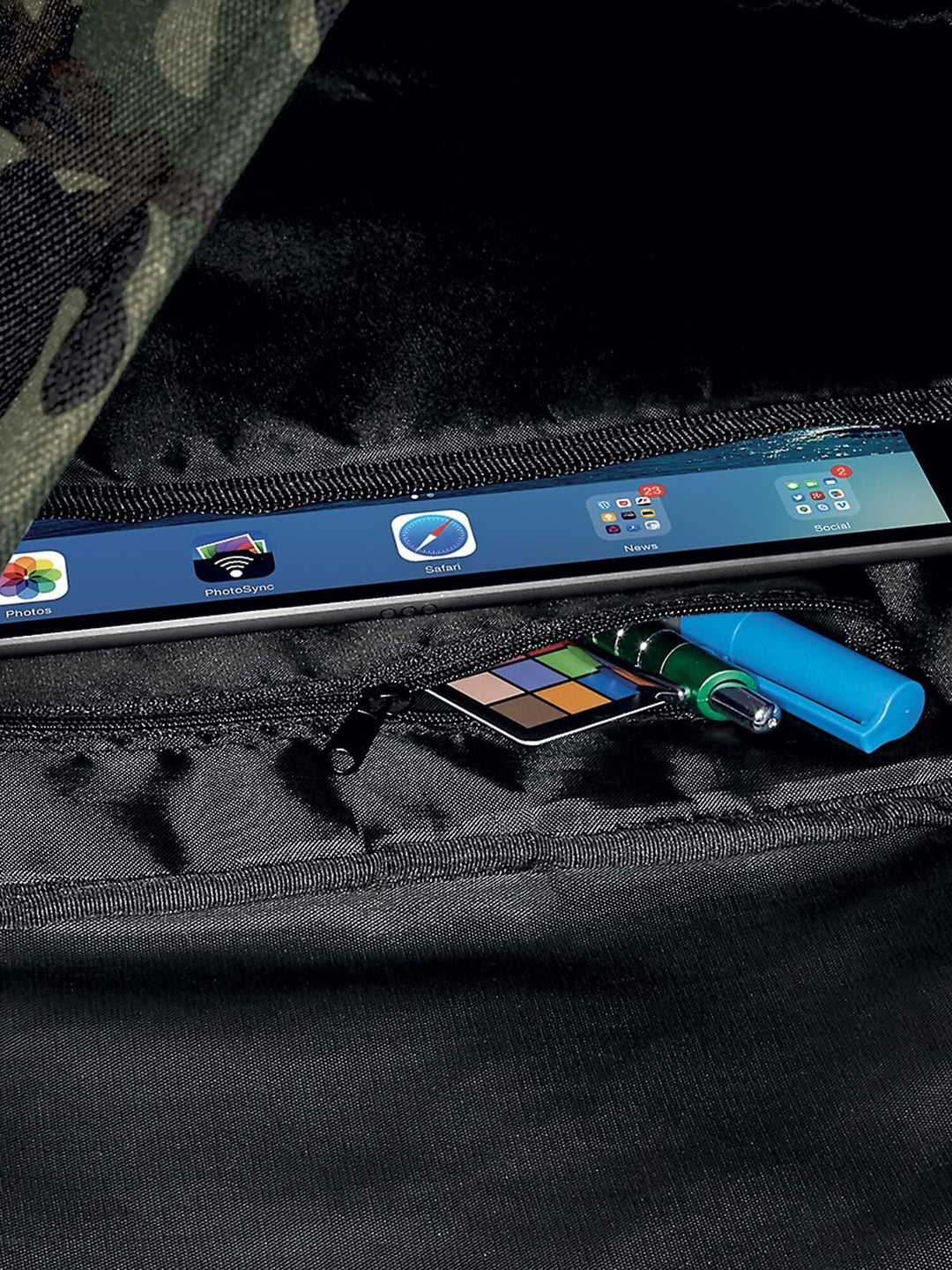 Bolsa Block Roll-Top Backpack