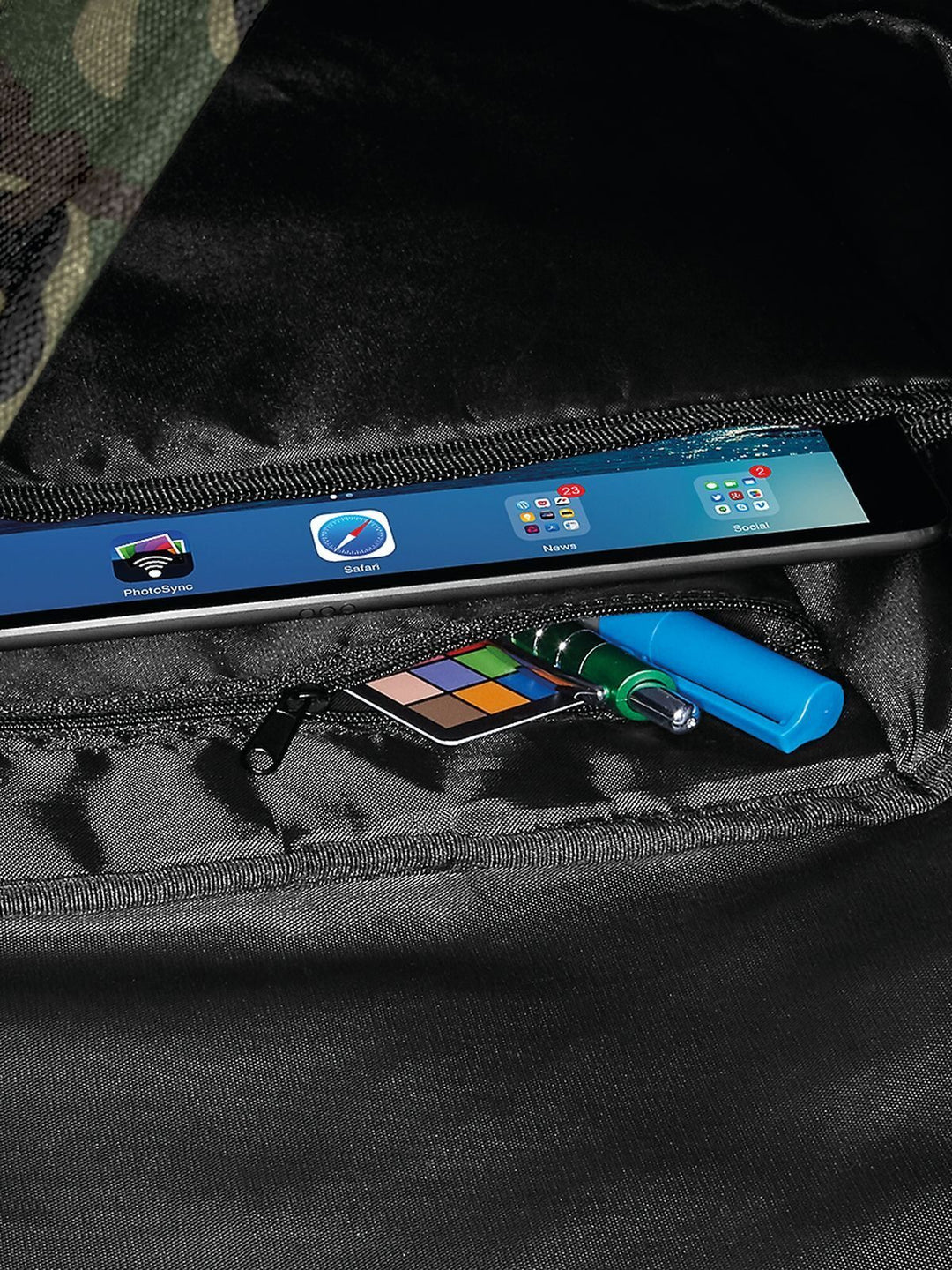 Bolsa Block Roll-Top Backpack