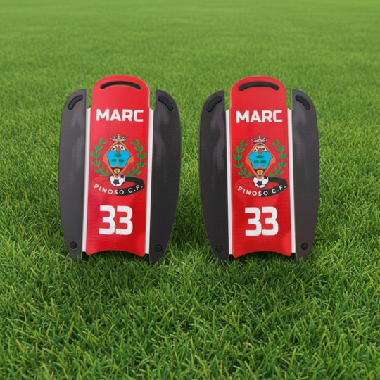 Espinilleras Protech Élite Únicas – Personalización Total con Tus Fotos