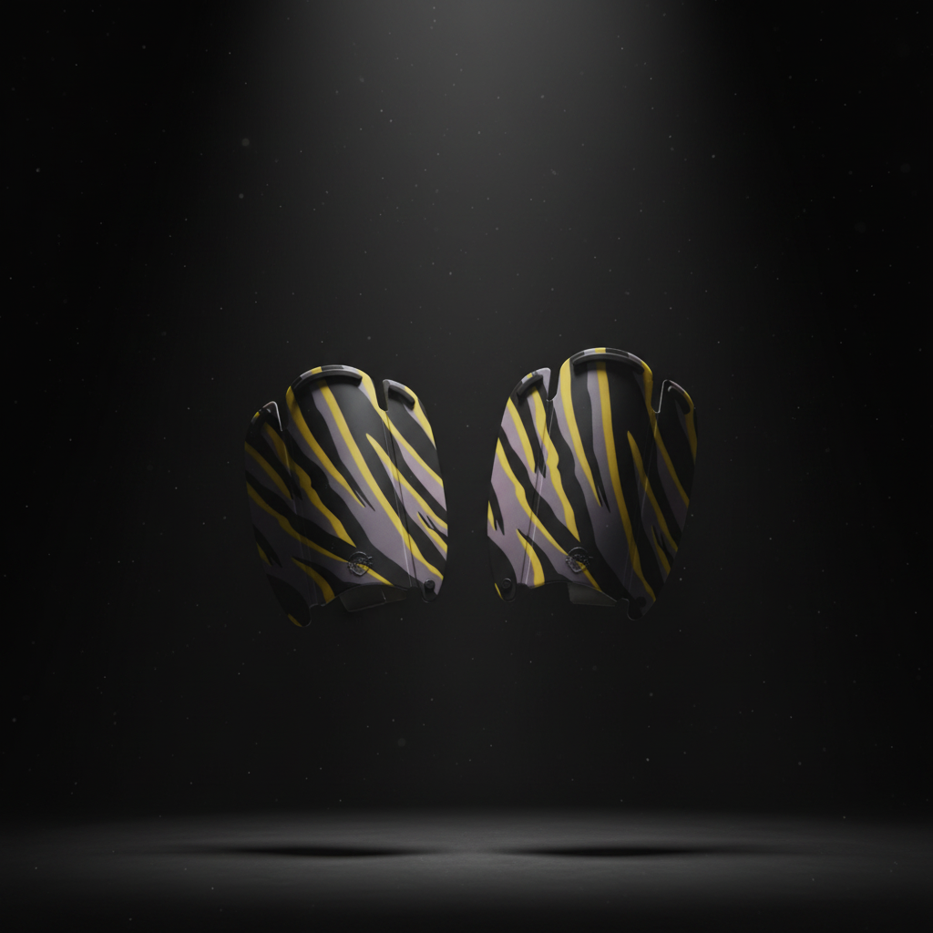 Espinilleras de fútbol diseño animal print | NEIVAL