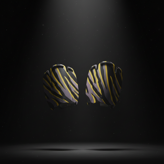 Espinilleras de fútbol diseño animal print | NEIVAL