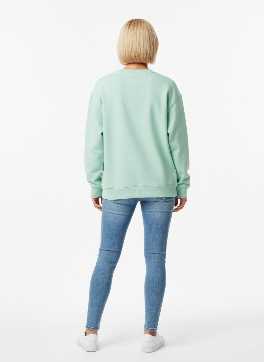 Sudadera Sin Capucha Cuello Redondo 290 Únisex