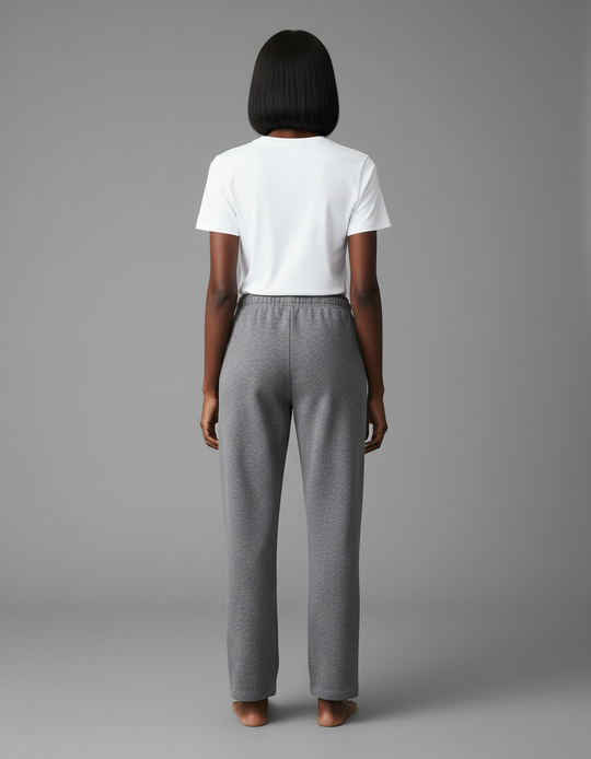 Pantalón Deportivo con Bolsillos Laterales sin Puño