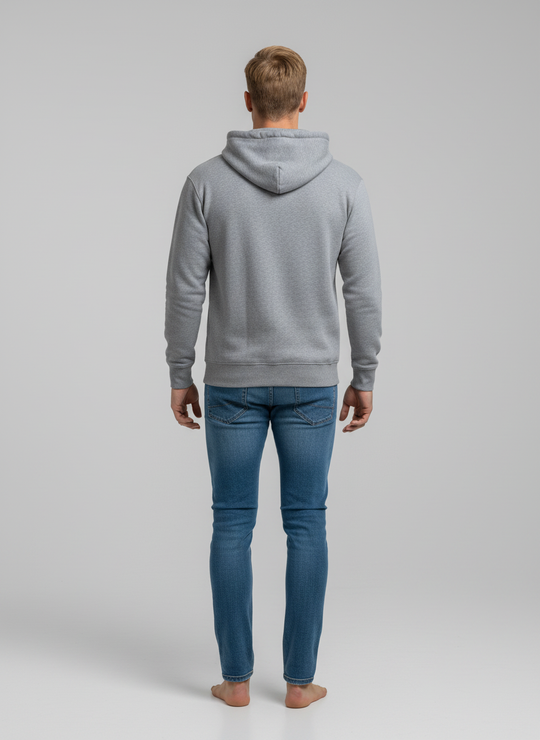 Sudadera Kangoroo Capucha con Cremallera Unisex