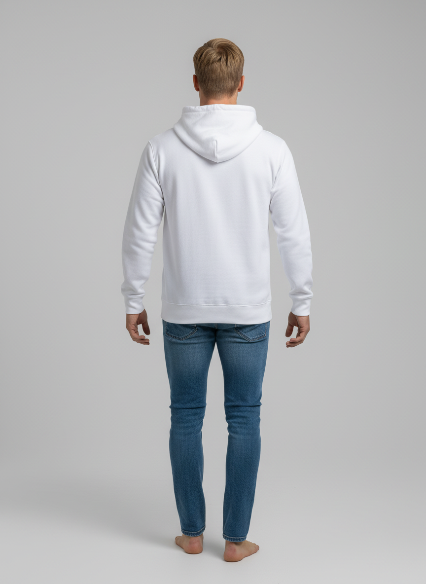 Sudadera Kangoroo Capucha con Cremallera Unisex