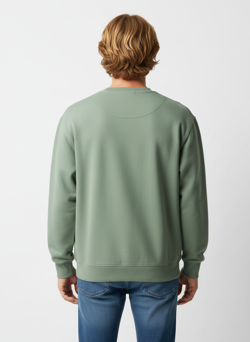 Sudadera Sin Capucha Cuello Redondo 290 Únisex