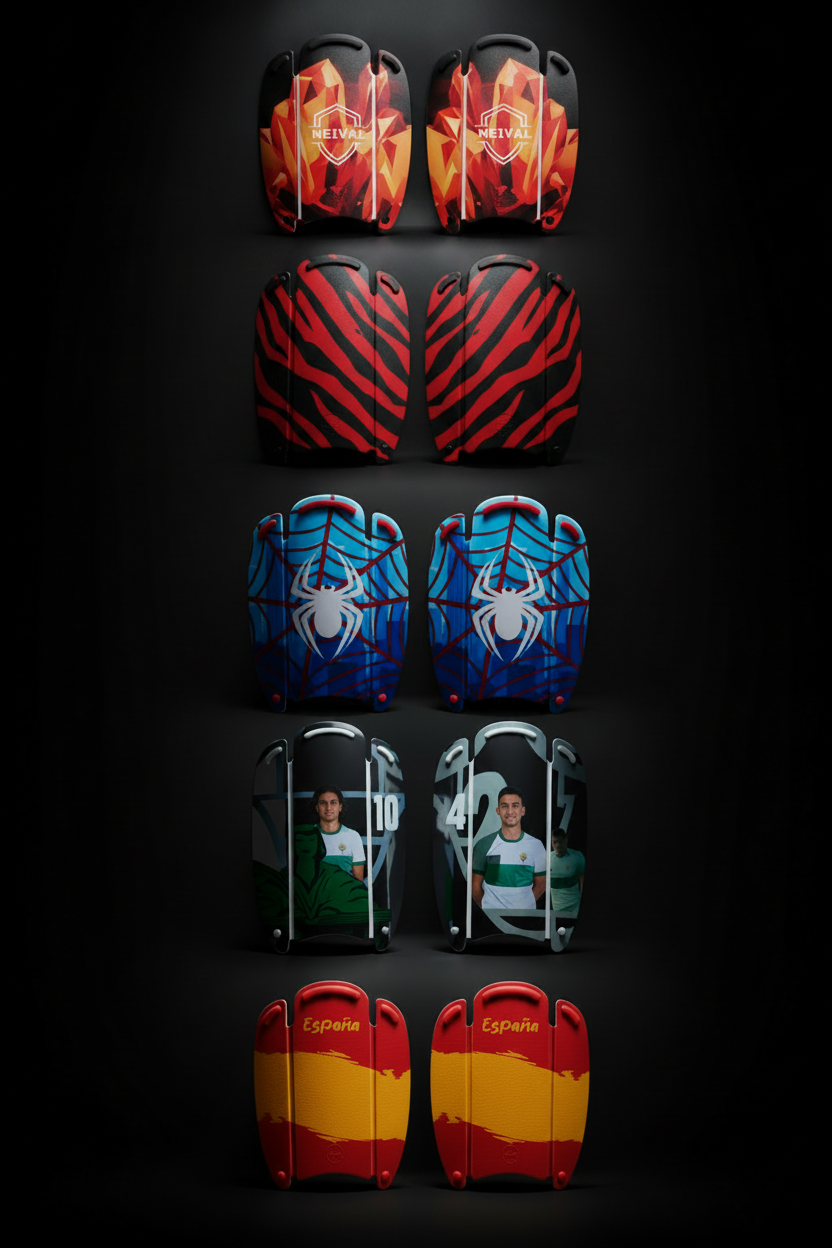 Hero banner móvil espinilleras NEIVAL