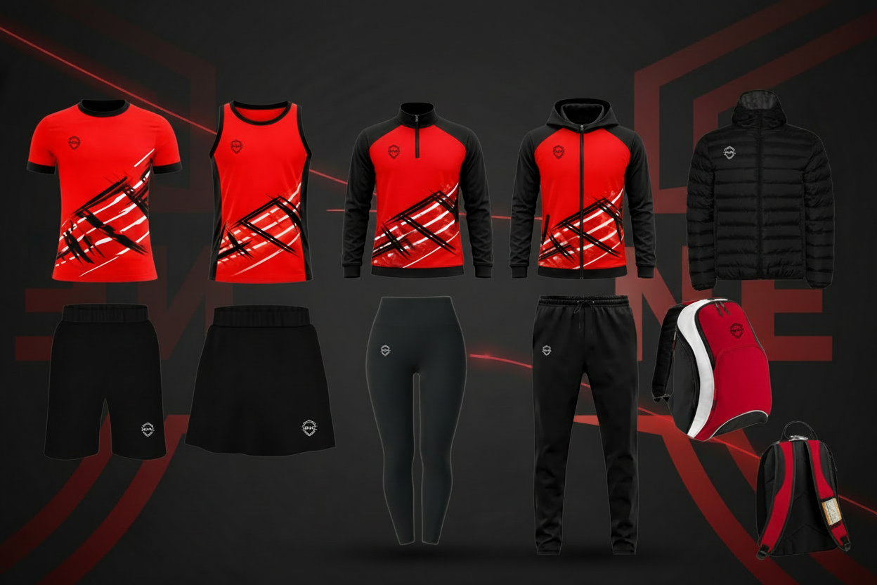 Neival colección rojo y negro sin logo